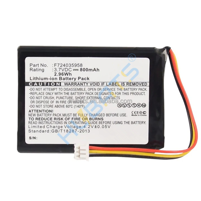 Tomtom EDINBURGH One XL XL 325 GPS Replacement Battery F724035958