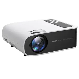 Pro v8 home mini 450 lumen 1080P Native Projector BT5.0 home video projector music movie proyector