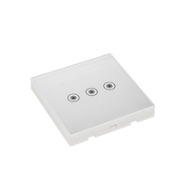 Système de maison intelligente moderne 433,92 MHz 1-4 canaux, interrupteur mural sans fil avancé, bouton-poussoir, écran tactile, télécommande RF, portail automatique