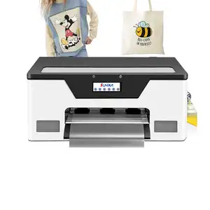 Sunika Impressora DTF 30 cm de transferência rápida de calor, impressora direta da fábrica, camisetas com circulação de tinta branca A3 A4 A5, novo agitador branco