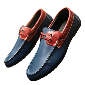 Mocassins de marche pour hommes en PU de haute qualité, légers et confortables, style bateau, décontractés et professionnels, Printemps Été Automne - Product Image 1