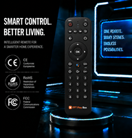 Control Remoto Universal Inalámbrico para TV Inteligente de 32 Teclas, Personalizado por el Fabricante, Compatible con Funciones de Aprendizaje y Copia
