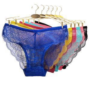 Sexy Floral Lace Panties for Women Breathable Mid Rise Briefs Soft Comfort Ladies Underwear Romantic <strong>Sheer</strong> <strong>Knickers</strong> - Product Image 1