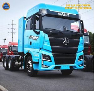<span class=keywords><strong>Camion</strong></span> tracteur électrique Sany EV 550 d'<span class=keywords><strong>occasion</strong></span> 6x4 avec suspension pneumatique, siège conducteur, caméra arrière 360°, transmission automatique, Euro5 - Product Image 1