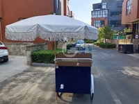 Chariots de vente de glaces artisanales, camions de restauration mobiles à vendre, chariot à pousser à la main, Dubaï