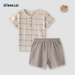 Summer Girls Casual <strong>Clothing</strong> Sets Wholesale <strong>Tomboy</strong> T-shirts and Shorts <strong>for</strong> Everyday Wear - Product Image 3