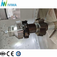 Machine de filetage de tuyaux en PVC/UPVC CNC/PLC pour tube de puits profond