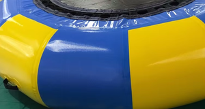 Tengtai <span class=keywords><strong>4M</strong></span> équipement de jeu d'eau flottant gonflable adulte <span class=keywords><strong>trampoline</strong></span> 10 personnes extérieur pour adultes et enfants - Product Image 3