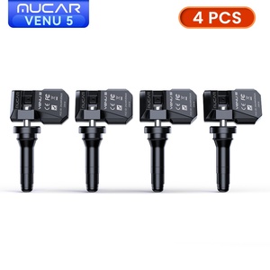 4 Uds MUCAR VENU 5 433MHZ 315MHZ TPMS Sensor herramientas de reparación de neumáticos escáner Monitor de presión de neumáticos probador programación trabajo en Venu <span class=keywords><strong>IPRO</strong></span> - Product Image 1