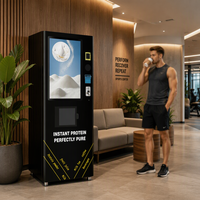 Distributeur automatique de café instantané, distributeur de boissons chaudes et froides commercial
