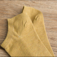 Chaussettes basses d'été 2026 pour hommes, unies, décontractées, en coton, avec logo personnalisé, du fabricant