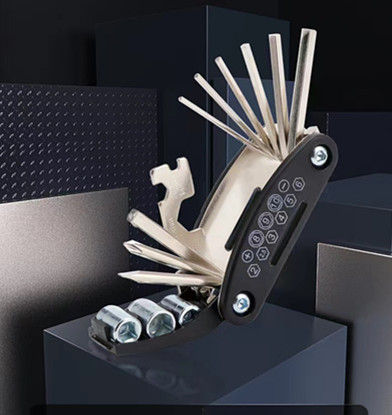 tamper-proof folding star key set - sizes include t-6 to t-30