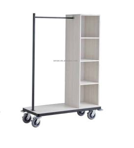 Troli Linen Hotel Bahan Baja +MDF, Troli Pakaian, Troli Laundry - Product Image 4