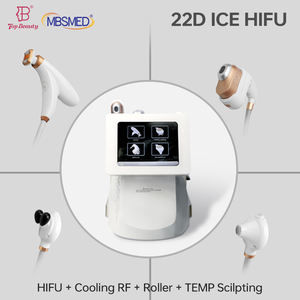 Máquina de belleza 4 en 1 HIFU 25 Max HIFU RF para eliminación de arrugas, HIFU 22D MAX ICE para reafirmar y tensar la piel, ideal para salones de belleza. - Product Image 2