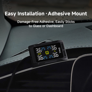 Système de surveillance de la pression des pneus numérique Careud modèle 912 avec capteurs intégrés certifié CE pour voitures - Vente flash - Product Image 5