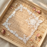 Meilleures ventes : Sous-verres brodés, sets de table en tissu dentelle, serviettes perlées et tapis de table pour la décoration de table à manger