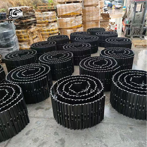 Chaîne de chenille et protège-chaîne de chenille pour chenilles d'excavatrice XCMG modèles XE135B, XE150D, XE150W, XE210W, XE215C, XE215CLL, XE235C - Product Image 5