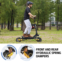 Patinete Eléctrico Todoterreno iENYRID ES1 de Doble Motor de Venta al por Mayor Almacén en UE, Reino Unido y EE. UU. E-Scooter de 10" para Adultos