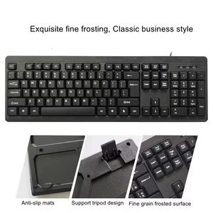 Teclado Mecánico para Juegos USB Multi Idioma, 104 Teclas, ABS, Diseño Coreano, Ruso, Tailandés, Taiwanés, Ergonómico y Personalizable - Product Image 3