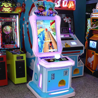 Machines de jeux vidéo d'arcade personnalisées à pièces Simulateur de surfeurs de métro pour centres de divertissement