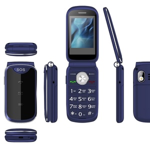 2.4 Inch Flip China Customized Flip <b>Mobile</b> Phone Big Speaker, Keypad Touch Sos Button <b>Elder</b> People Big Button GOTEL M3 - Product Image 2