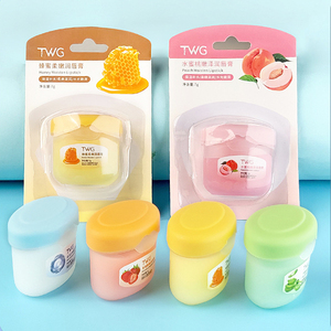 Vente chaude TWG <span class=keywords><strong>Miel</strong></span> Fraise Fruits Soin Des Lèvres Vitamine E Infusé <span class=keywords><strong>Masque</strong></span> De Sommeil <span class=keywords><strong>Sucre</strong></span> Gommage À Lèvres Hydratant Rouge À Lèvres - Product Image 6