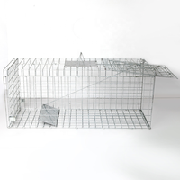 Cage métallique pliable en mailles, abri pour chat, Rat, lapin, renard, écureuil, piège à animaux
