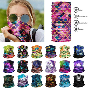 Yifan özel açık balıkçılık yüz maskesi Bandana moda hayvan desen PET Polyester tüp Rpet polar boyun körüğü koruma - Product Image 1