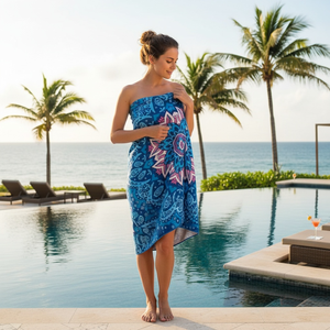 Khăn tắm biển cá nhân với kích thước được lựa chọn và bản <span class=keywords><strong>in</strong></span> độc đáo, lý tưởng cho việc sử dụng bên hồ bơi hoặc bên bờ biển. - Product Image 3