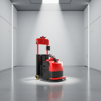 Robot de remorquage autonome industriel AGV AMR XQ1401, équipement de manutention de matériaux lourds pour intérieur, capacité de charge de 4000 kg, laser SLAM