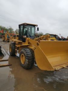 USA Original utilisé pour la chargeuse sur pneus Cat 966h à Shanghai Chargeur frontal avec charge nominale de 4 tonnes Heures de travail faibles - Product Image 3