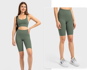 Venta al por mayor de alta cintura de chicas bici Rosa pantalones cortos de las mujeres - Product Image 6