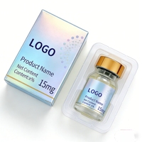 Étiquettes et boîtes en papier de haute qualité pour flacons de 3 ml, 5 ml, 10 ml, ensemble de contenants de recharge personnalisés