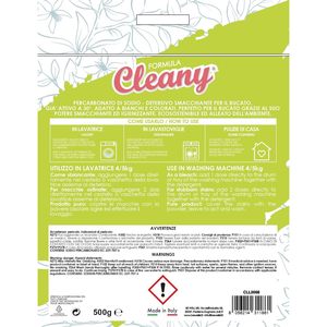 Poudre d'acide citrique Cleany 1 kg, adoucissant naturel pour le linge - Product Image 3