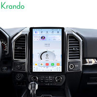 Autoradio Android à écran vertical Tesla de 14,5 pouces pour Ford Raptor F150 2015-2019, système multimédia de voiture, CarPlay sans fil, autoradio GPS
