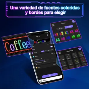 แผงวงจรเมทริกซ์แบบยืดหยุ่นแผงไฟ <span class=keywords><strong>LED</strong></span> หน้าจอ <span class=keywords><strong>LED</strong></span> รูปปีศาจสำหรับรถบรรทุกรถ - Product Image 5