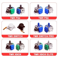 Bâton de résistance électromagnétique K-Silver JS13 PRO pour PS4/PS5/Switch/Xboxes, pièces de réparation pour sticks analogiques TMR