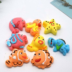 Ocean Cartoon Cotton Candy Festival Mint Lollipops Casual Canteen Snacks Halal Certified Box Bolsa a granel Venta al por mayor Sweet Sugar - Product Image 2