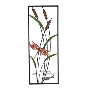 Modern Metal Wall <strong>Decor</strong> Iron Flower Design for Hotel or Living Room Handicraft Hanging Art <strong>Decor</strong> - Product Image 2