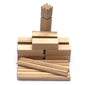 Juego Social al Aire Libre de Madera Dura, Kubb, Juego de Jardín para Formar Equipos, <span class=keywords><strong>Ajedrez</strong></span> <span class=keywords><strong>Vikingo</strong></span> para Acampar, Picnic, Juego Deportivo Interactivo - Product Image 3