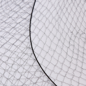 MIO 20 piezas por paquete Ballet Hair Net Mesh Desechable Nylon Mesh Hair Net Nylon Cap <span class=keywords><strong>para</strong></span> mujeres niñas baile Cosplay Hairnet elástico - Product Image 5