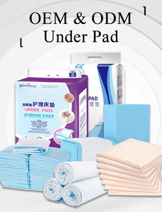 Protège-draps absorbants jetables 5 couches pour <span class=keywords><strong>incontinence</strong></span> fécale, marque privée, adhésifs, 40x60 par pièce, format professionnel 60x90 - Product Image 6