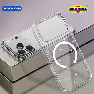 Funda Ultrafina con Brillo y Resistente a Huellas Dactilares para iPhone 17/18 Pro Max, Botones Metálicos, Cubierta Magnética para Teléfono, Venta al Por Mayor - Product Image 1