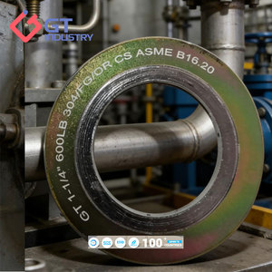 Joint spiralé 3" CL300, Joint spiralé 5", <span class=keywords><strong>600</strong></span> # Joint spiralé RF, anneau extérieur et intérieur - SS ASME B 16.20 - Product Image 1