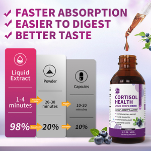 <span class=keywords><strong>Gotas</strong></span> Detox de Cortisol con Rhodiola, Fosfatidilserina, Hierba de San Juan y Vitamina D3, Apoya las Hormonas Adrenales de la Mujer, Kortisol Minceur - Product Image 5
