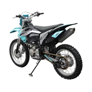 Pit Sepeda Motor Bensin Off-Road 250cc Bertenaga Gas Dewasa 50cc Sepeda Motor Trail