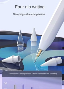 Pointes de rechange multi-amortissantes et multi-types pour stylo, 3.5/2.0, <span class=keywords><strong>en</strong></span> forme de ciseaux, cône, aiguille argentée, <span class=keywords><strong>en</strong></span> métal, <span class=keywords><strong>en</strong></span> plastique, trempées - Product Image 5