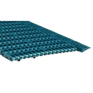 Malla de correa de cadena de plástico resistente a la corrosión de funcionamiento recto de rejilla serie 1000 - Product Image 1