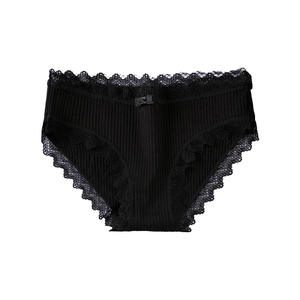 Bragas sexis de cintura baja para mujer, bragas sexis moldeadoras de cintura para mujer, bragas de algodón a rayas de nuevo diseño - Product Image 6