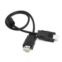 Câble de communication USB M2 pour servomoteur avec gaine en PVC noir JEPMC-W6002/6003-A5-E 01-E 03-E – Ventes directes usine